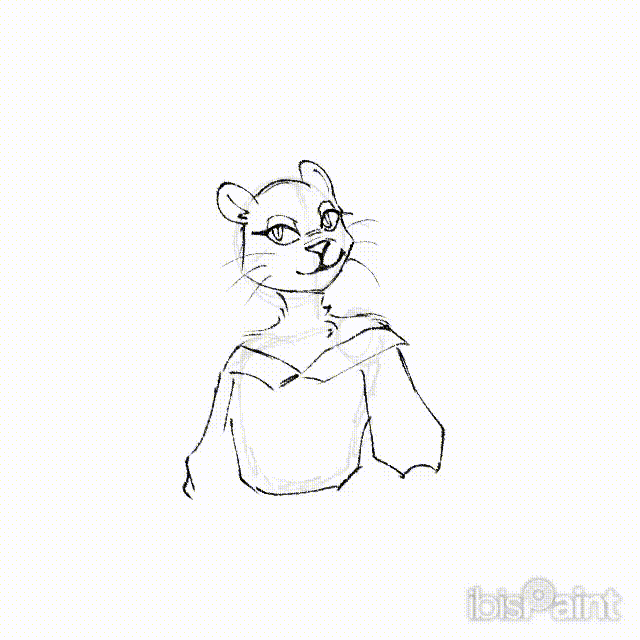 esmeralda (anthro ver.) spinning!