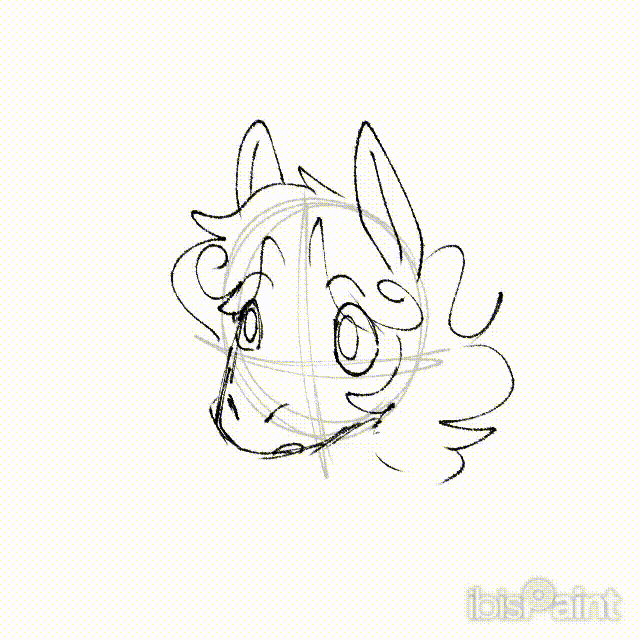 my fursona smiling